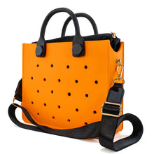 Charger l'image dans la galerie, EVA Large Leather Shoulder Bag Handbag Tote Bag Storage for Women Casual Waterproof Beach Bag Hole Fit Charm Fashion Storage Bag